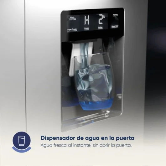 Origial Frigorífico Americano Cool &Freeze 4 puertas 482L E Inox Con dispensador
