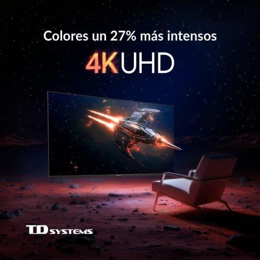 TV TD Systems LED M43C22TIZEN 43 4K UltraHD 60Hz Smart TV Tizen HDR10 Bixby