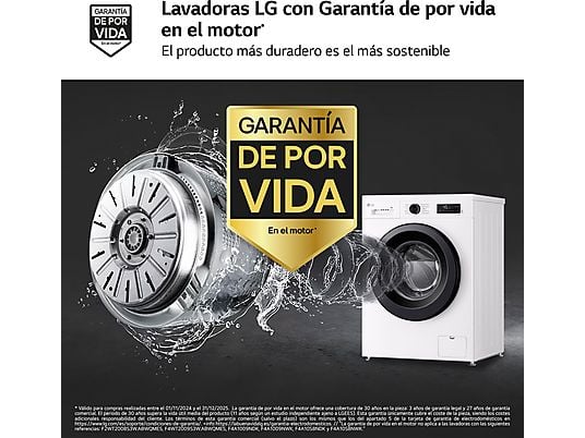 Lavadora LG F4X1009NWK
