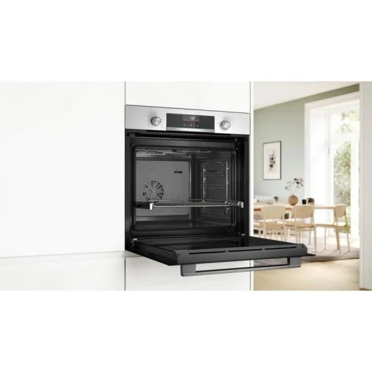 Horno eléctrico Bosch Serie 6 HBG536EW4 71 litros Blanco con AirFry y autolimpieza