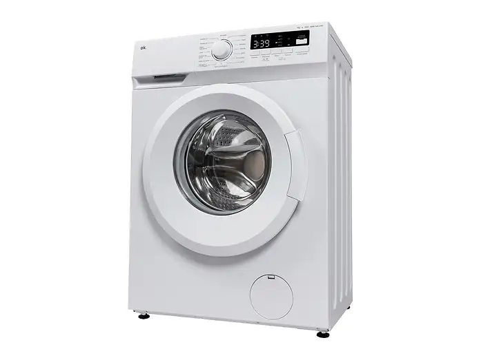 Lavadora carga frontal - ok. OWM 7123 A INV, 7 kg, 1400 rpm, 15 Programas, Motor Inverter, Función vapor, Blanco