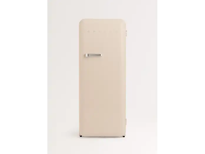 Frigorífico una puerta - CREATE FRIDGE RETRO 281L, Altura 159 cm, Plata
