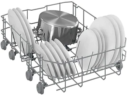 Lavavajillas - Beko DVS05024W, Independiente, 10 servicios, 5 programas, WaterSafe™, 44.8 cm, Blanco