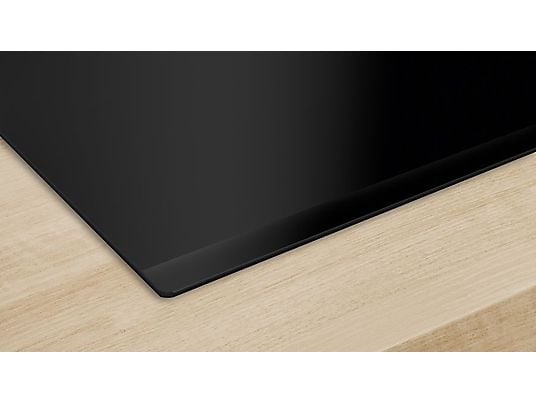 Placa inducción - Bosch PVQ631HC1E, 4 zonas, 30 x 21 cm, 59.2 cm, Negro