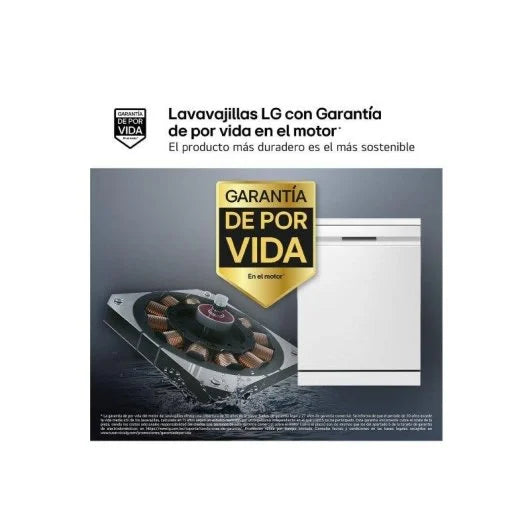 Lavavajillas LG Quadwash Steam Integrable Eficiencia A Vapor Tercera Bandeja