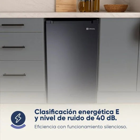 Origial COOL&FREEZE MINI 85 L INOX Frigorífico Bajo Encimera 85 litros E Inox