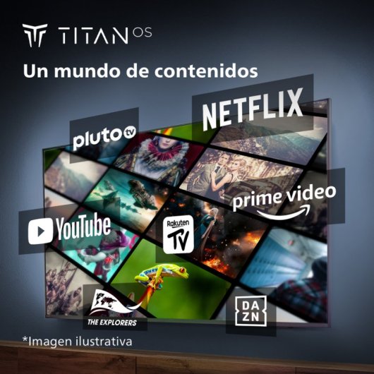 Philips 43PUS7009 43 108cm 4K UHD LED TV Dolby Atmos Titan OS