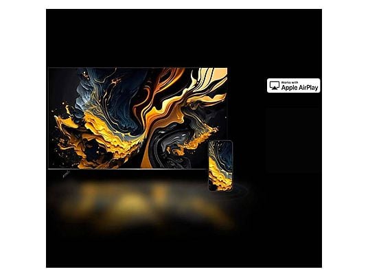 TV QLED 100 - XIAOMI TV MAX 100 2025, QLED 4K, Quad Core Cortex-A73, Smart TV, DVB-T2 (H.265), Gris oscuro