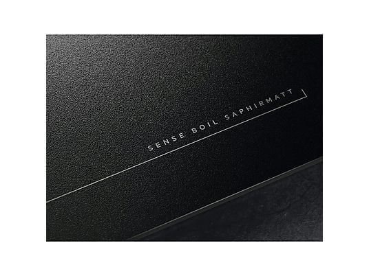 Placa inducción - AEG TI63IQ10IZ, 3 zonas, Zona grande 28 cm, SaphirMatt, 58 cm, Negro Mate