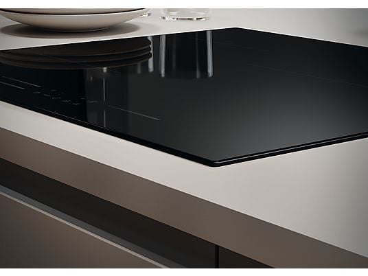 Placa inducción - Candy CI633MCBB, 3 Zonas, Zona grande de 29 cm, Negro