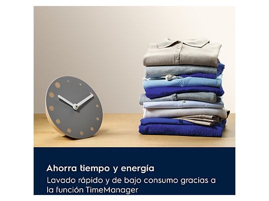 Lavadora carga superior - ELECTROLUX EN6T4722NF, 7 kg, 1200 rpm, 14 programas, SensiCare, Blanco