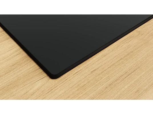 Placa de gas - Bosch PPC6A6I10, 3 zonas, Ancho 59 cm, Gas natural, Vidrio templado, Negro