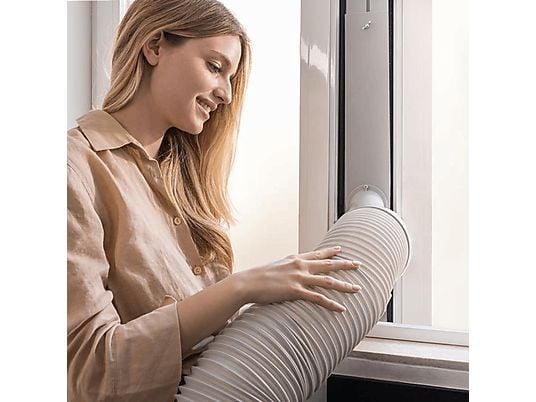 Aire acondicionado portátil - Cecotec ForceClima 7500, Silencioso, 1750 fgh, 4 modos, 2 velocidades, 15 m², WiFi, Blanco