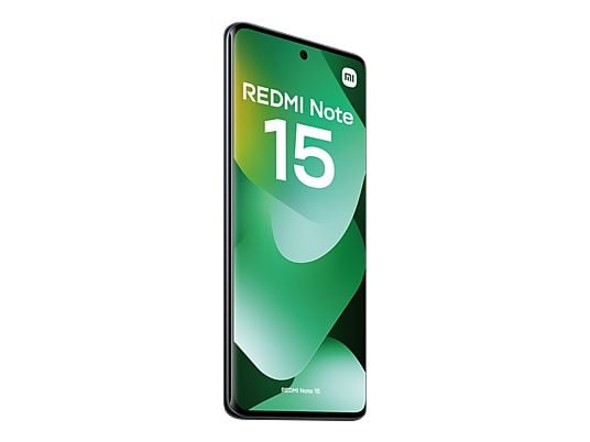 Móvil - Xiaomi Redmi Note 15, Negro, 128 GB, 6 GB RAM, 6.77 AMOLED FHD+, MediaTek Helio G100-Ultra, 6000 mAh