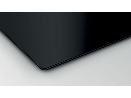 Placa inducción - Bosch PID61RBB5E, 3 zonas, Zona grande 32 cm, 17 niveles, Control TouchSelect, Negro