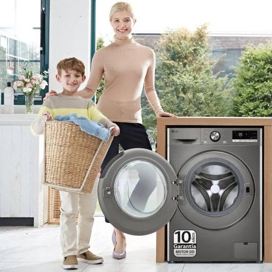 Lavadora Carga Frontal LG F4WR7009AGS