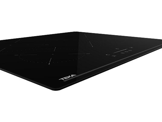 Placa inducción - Teka IBC 63110 SSM BK, 3 zonas, 29 cm Zona grande, 59 cm ancho, Negro