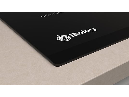 Placa inducción - Balay 3EB864FR, 3 zonas, Negro