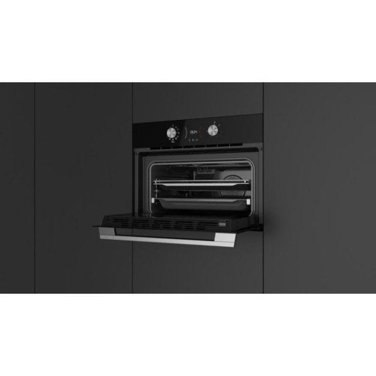 Horno Compacto Teka AirFry HLC 8406 BK 45L 45cm Hidrolítico A+ AirFryer Negro