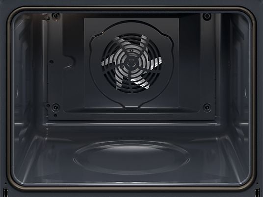 Horno multifunción - AEG Serie 5000 V5ABU20SK, Display LED, de 72 litros, 7 funciones, limpieza fácil, Integrable, Hidrolítica, 72 l, 596 mm, Negro