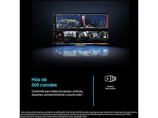 TV LED 32 - Samsung TU32H5005FKXXC, HD, Hyper Real, Smart TV, Negro