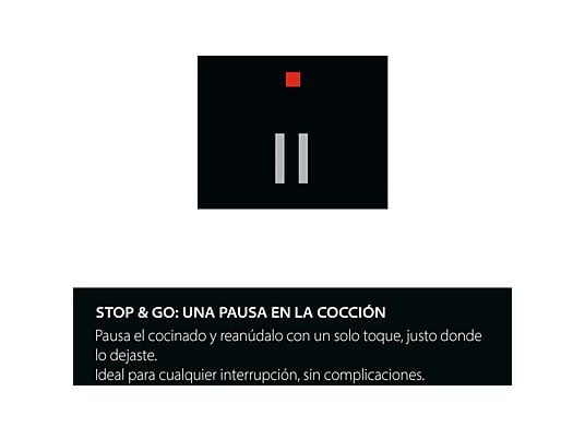 Placa inducción - AEG TN63IP0BFB, 3 zonas, Zona grande 28 cm, Powerboost, 59 cm, Negro