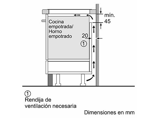 Placa inducción - Bosch PID61RBB5E, 3 zonas, Zona grande 32 cm, 17 niveles, Control TouchSelect, Negro