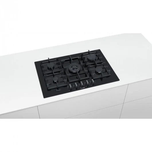 Bosch PPQ7A6B90 Placa de Gas 5 Zonas 75cm Negra