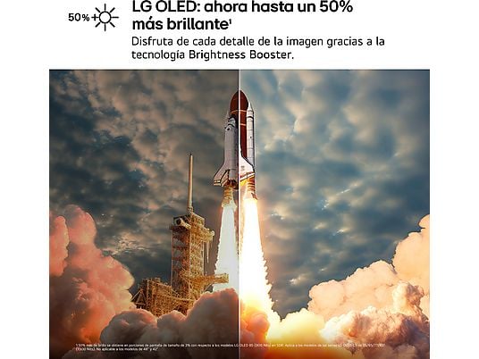 TV OLED 77 - LG OLED77C55LA, OLED 4K, Procesador Inteligente α9 AI Processor 4K Gen8, Smart TV, DVB-T2 (H.265), Negro