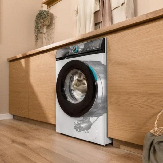 Lavadora Cecotec Bolero DressCode 8110 Carga Frontal 8 kg 1200 rpm A Blanca Vapor Drum Clean