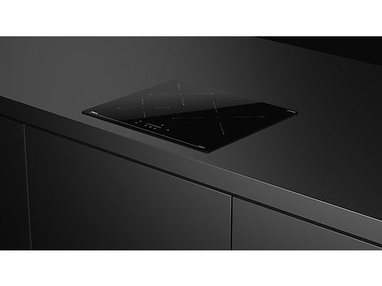 Placa inducción - Teka IBC 63110 SSM BK, 3 zonas, 29 cm Zona grande, 59 cm ancho, Negro