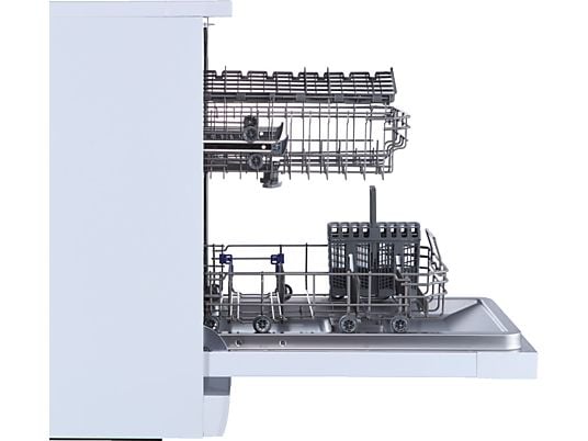 Lavavajillas - ok. ODW 4541-1 E FS, 10 Servicios, 7Programas, 44.5 cm, Libre Instalación, Blanco