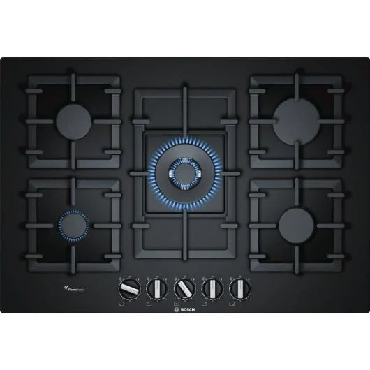 Bosch PPQ7A6B90 Placa de Gas 5 Zonas 75cm Negra
