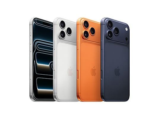 Apple iPhone 17 Pro Max, Plata, 256 GB, 5G, 6.3 OLED Super Retina XDR, Chip A19 Pro, iOS