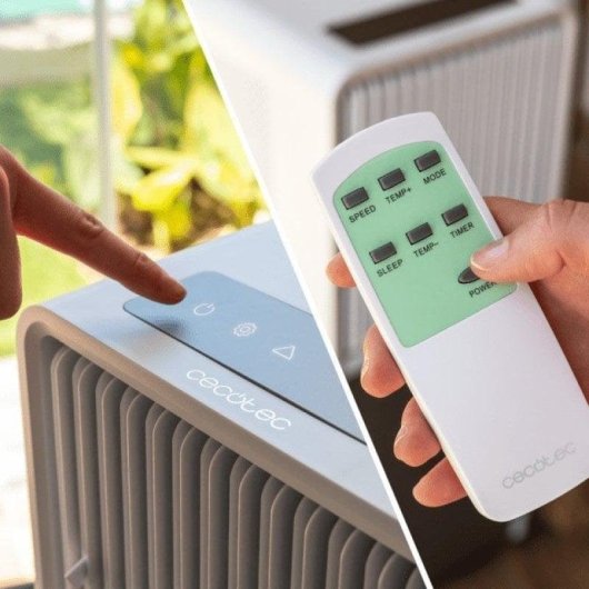 Aire acondicionado Portátil Cecotec ForceClima 7550 Style Connected WiFi 7000 BTU 20 m² 1750 Frigorías