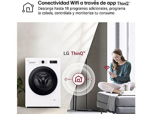 Lavadora LG F4X1009NWK