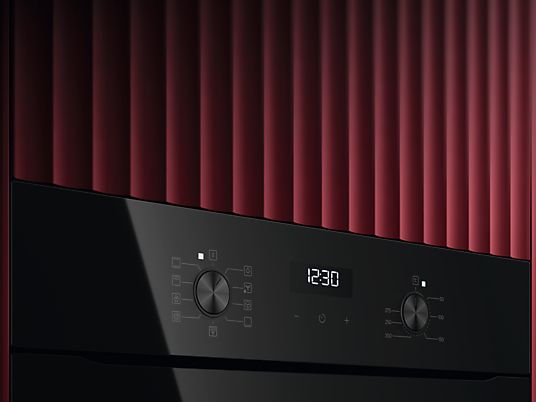 Horno multifunción - AEG Serie 5000 V5ABU20SK, Display LED, de 72 litros, 7 funciones, limpieza fácil, Integrable, Hidrolítica, 72 l, 596 mm, Negro