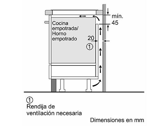 Placa inducción - Bosch PVQ631HC1E, 4 zonas, 30 x 21 cm, 59.2 cm, Negro