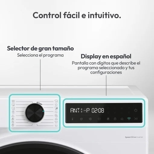 Lavadora Candy BR 49SBL8-S