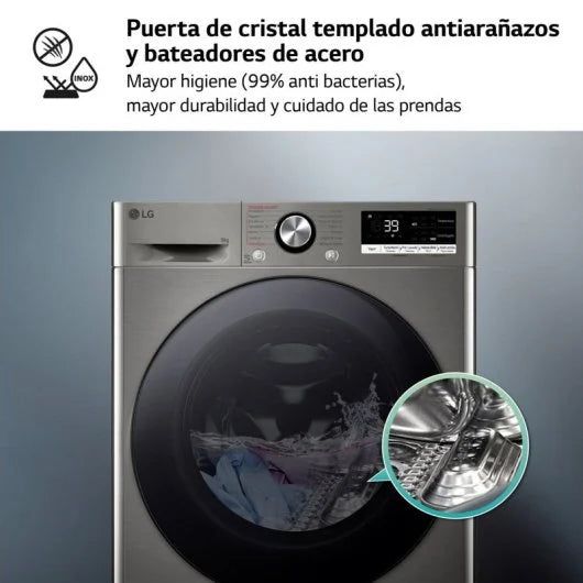 Lavadora Carga Frontal LG F4WR7009AGS