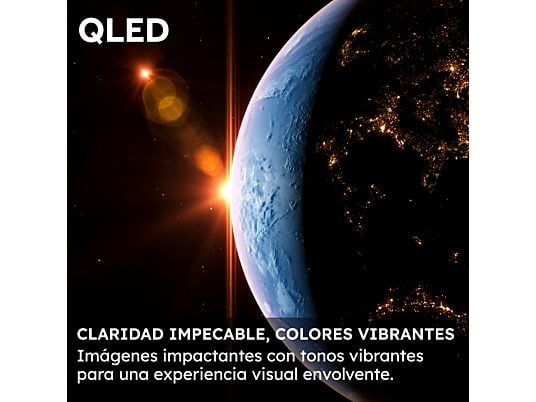 TV QLED 75" - Haier S80 Series H75S80FUX, QLED 4K HDR10, Google TV, Gaming 120Hz, Dolby Audio, Negro