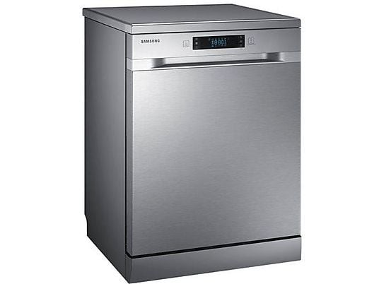 Lavavajillas - Samsung DW60M6050FS, 14 servicios, 7 programas, 59.8 cm, Función Higiene, Configuración Flexible, Inox