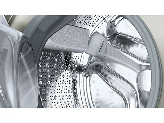 Lavadora carga frontal - Bosch WUU28T8XES, 8 kg, 1.400 rpm, 15 programas, Inox