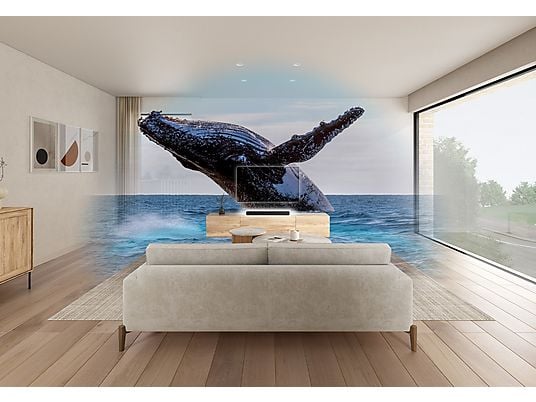 Barra de sonido - Sony HT-S2000, 3.1 Canales, Dolby Atmos, DTS:X, Bluetooth, Subwoofer integrado dual, 350 W, Sonido envolvente, HDMI, Negro