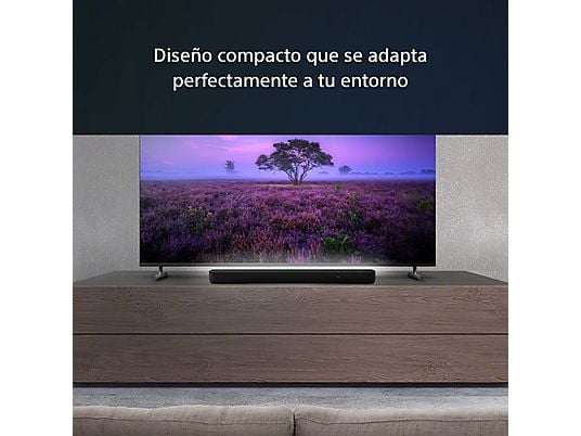 Barra de sonido - Sony HT-S2000, 3.1 Canales, Dolby Atmos, DTS:X, Bluetooth, Subwoofer integrado dual, 350 W, Sonido envolvente, HDMI, Negro