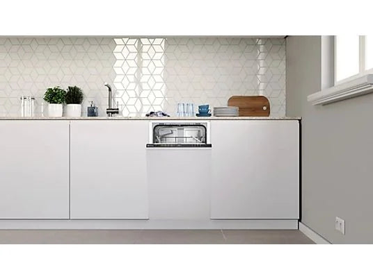 Lavavajillas integrable - Balay 3VT4031NA, 10 servicios, 4 programas, 44.8 cm, Home Connect, Infolight, Sin panelar