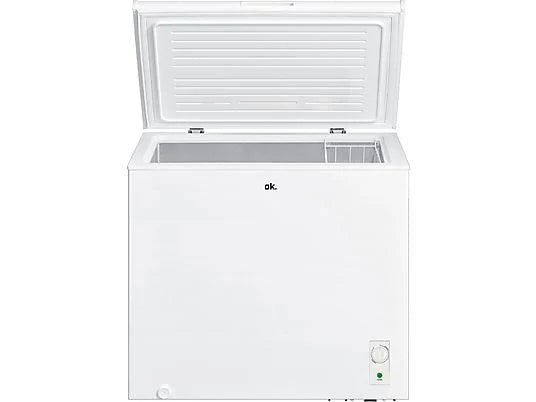 arcón congelador OK 198L con control temperatura