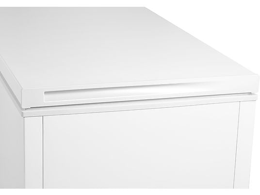 Interior congelador horizontal 293L gran capacidad
