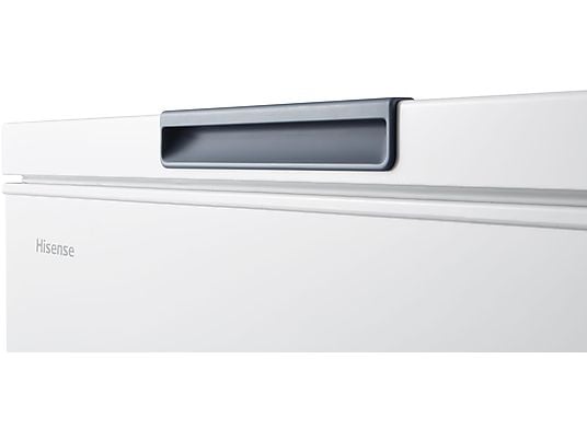congelador horizontal compacto blanco