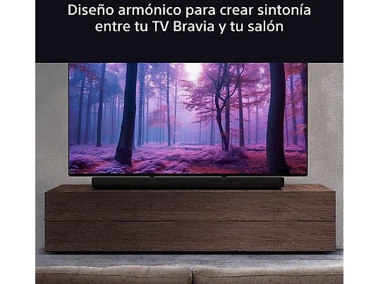 Barra de sonido - Sony BRAVIA Theatre Bar 8, Dolby Atmos, 11 altavoces, WiFi, Bluetooth, 360 Spatial Sound Mapping, 495W, Apple Airplay, HTA8000